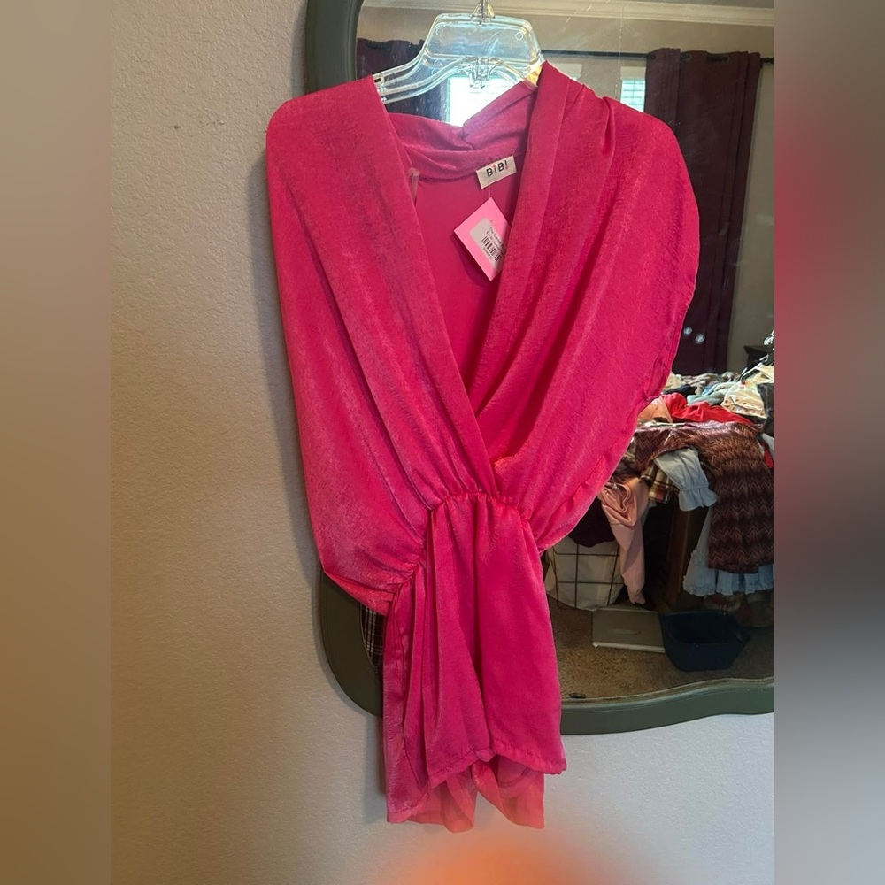 Pink nwt romper